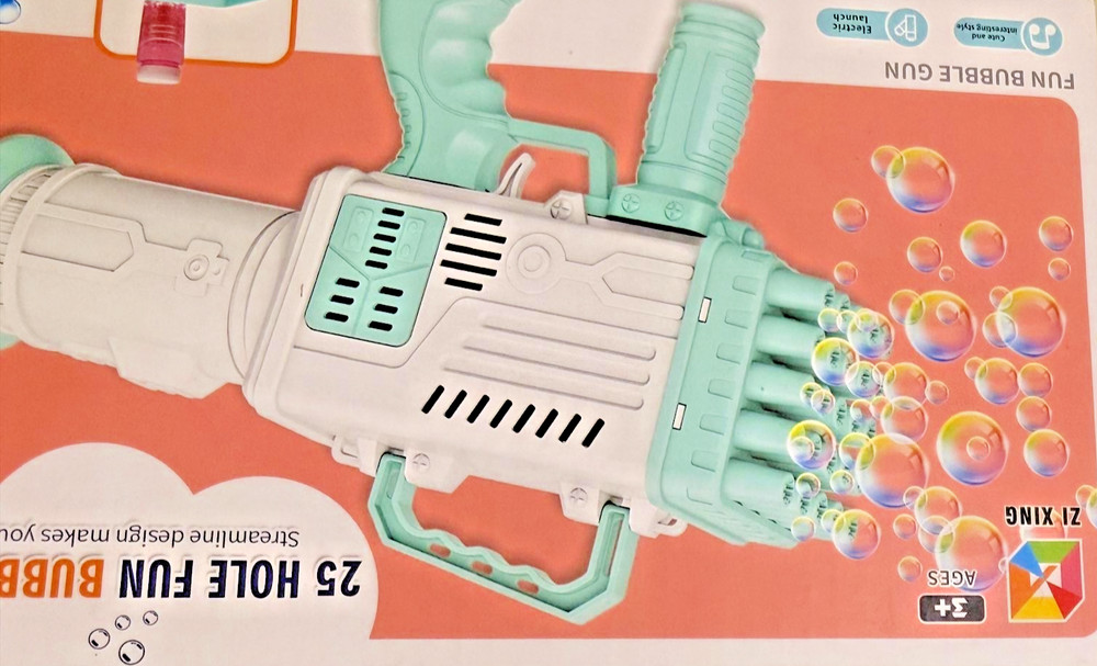 bubble gun 25 holes