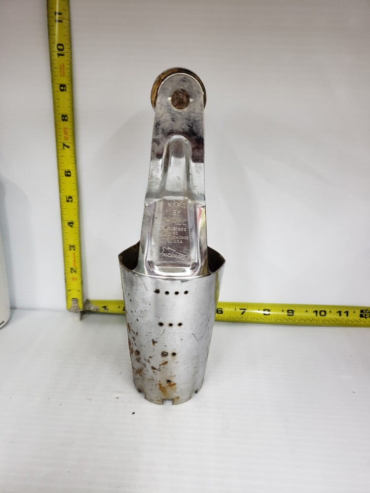 Vintage hall Heavy Metal Bulb Planter Tool