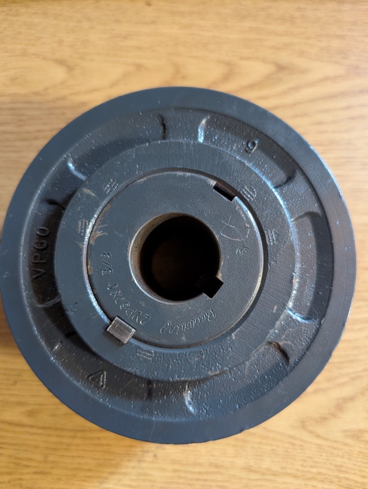 Browning 2 Groove Variable Pitch Sheave Cast Iron VP60