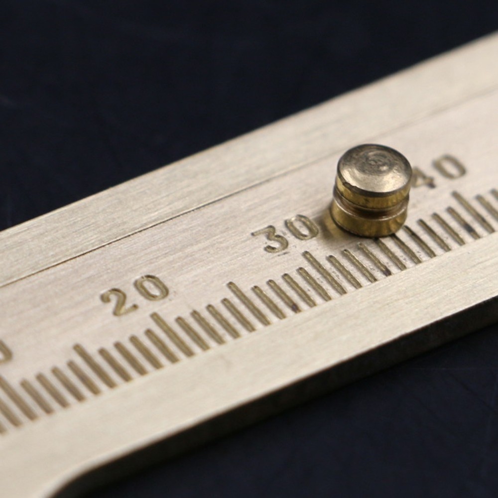 Mini Brass Caliper Sliding Gauge Caliper Tool for Precise Measuring