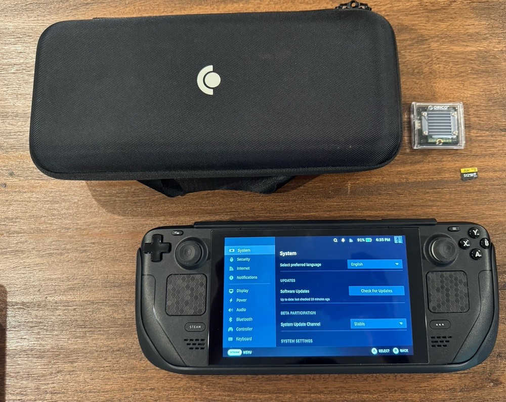 Valve Steam Deck 256GB Black Handheld Console