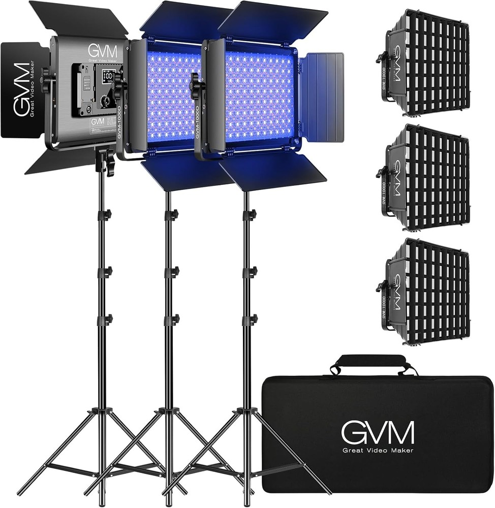 Photography LED Light Kit RGB Studio Video Lighting
