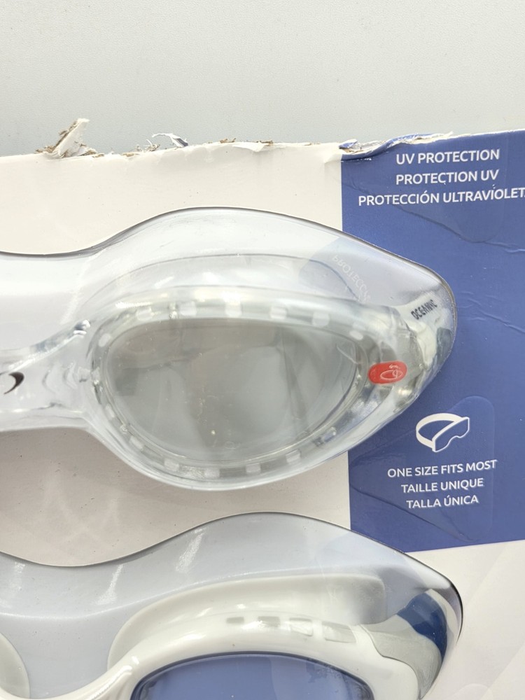 4 New Oceanic Swim Goggles Large / X-Large Between 2 Torn Packages