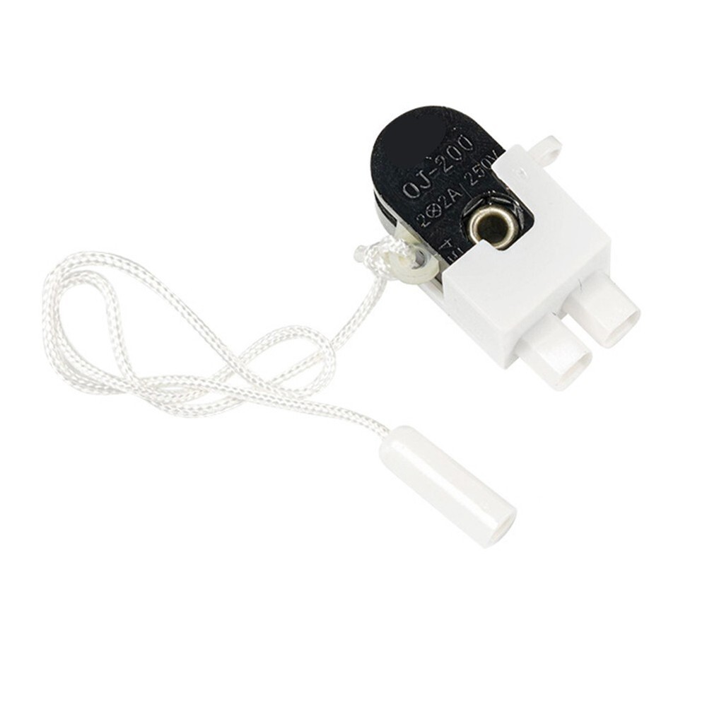 Pull cord switch Pull cord wall light switch with cord rotating pull cord switch