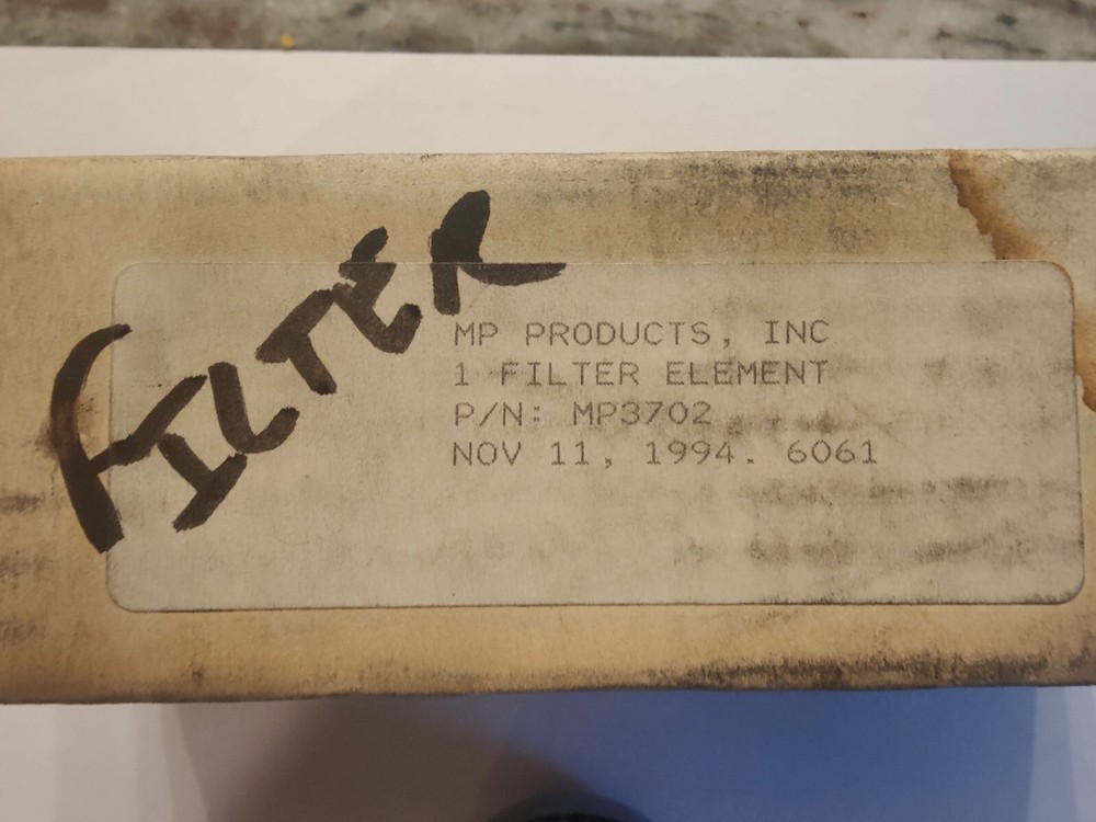 MP Filter MP3702 replacement element.