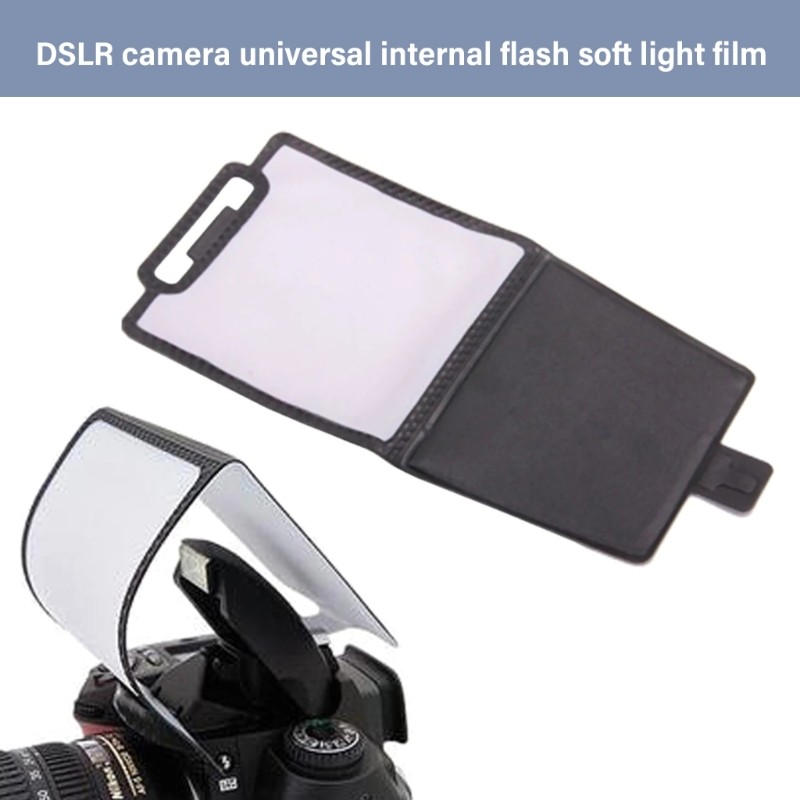 DSLR Camera Bounce Light Diffuser for Softer Lighting in Photography