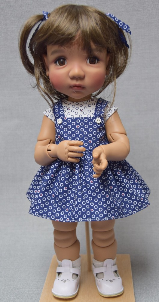 DIGITAL PDF Pattern & Tutorial To Make a Top and Pinafore 4 Meadow Moppet