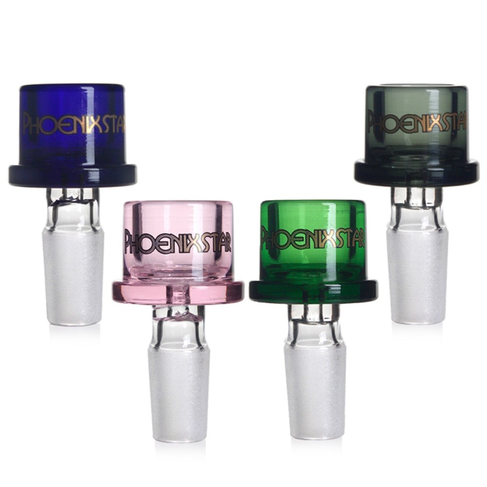 phoenix 14mm Glass Bowl Larger Hole slide push bowl Extra Thick ✨ 🌟⭐ 🎆💥