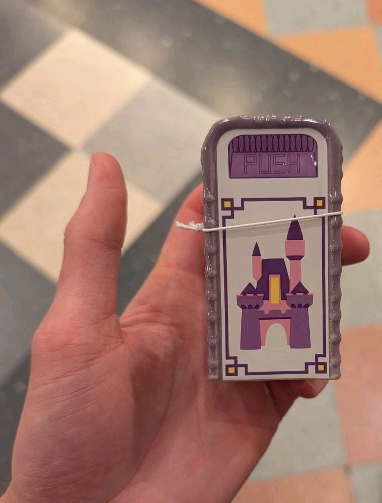 NEW🌟Disney Cinderella Castle Mickey Mouse Trash Can Salt Pepper Shaker BUNDLE