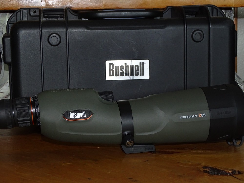 Bushnell Trophy Xtreme 20-60x65mm Spotting Scope Hardcase, Softcase, tripod