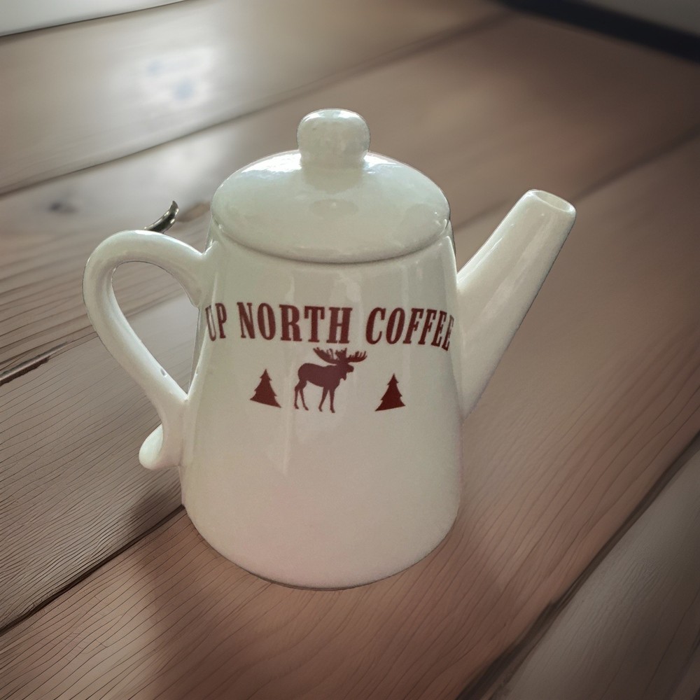 Up North Coffee Ceramic Coffee/Tea Pot