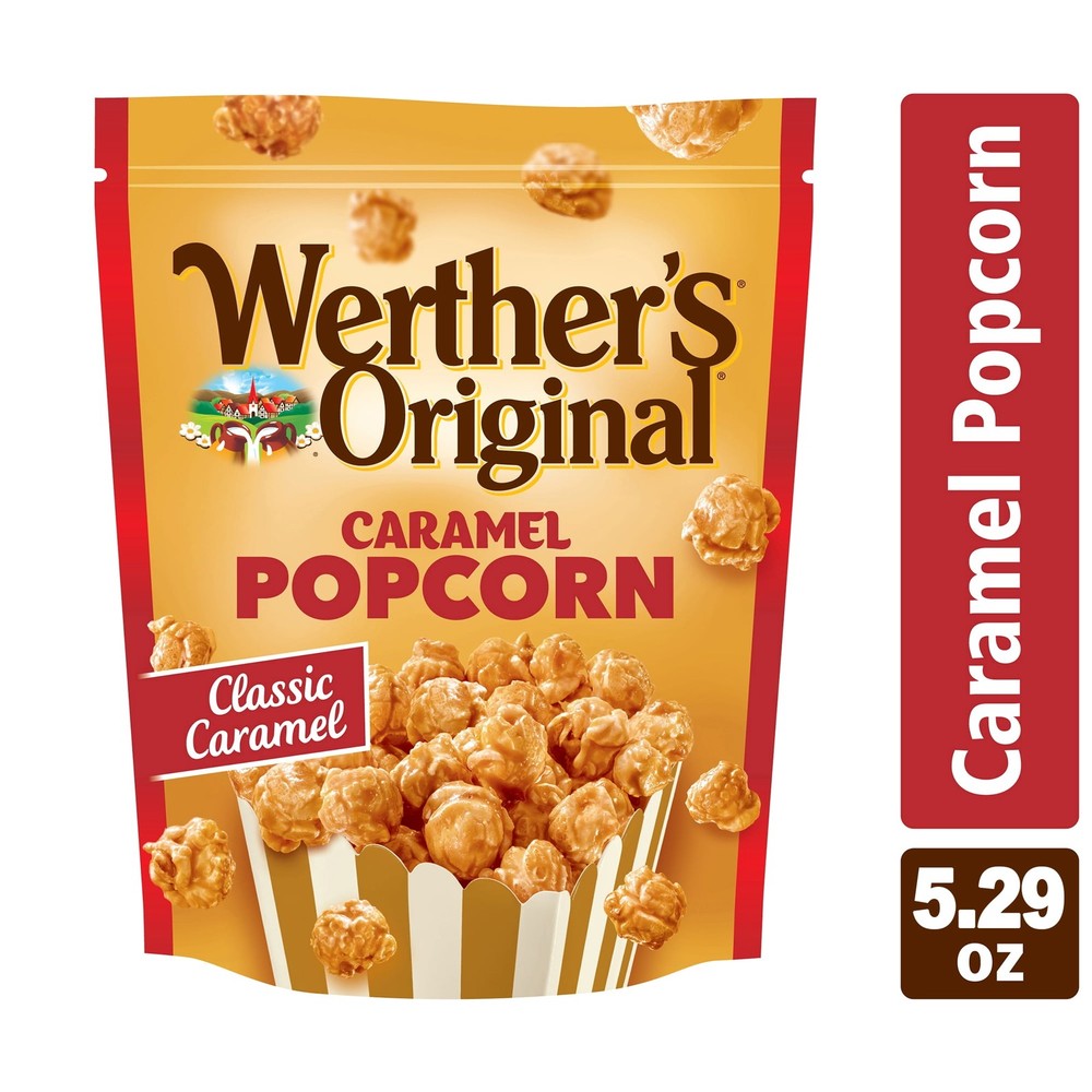 (2 pack Caramel Popcorn Classic Caramel 5.29 oz