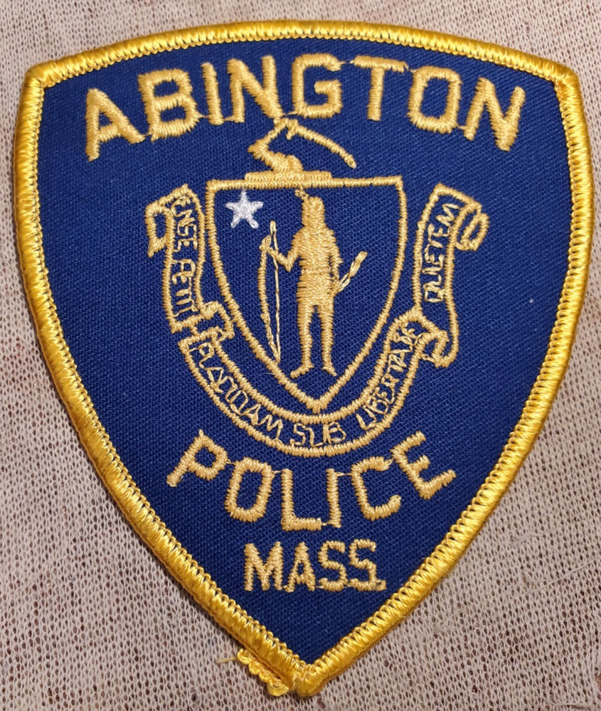 MA Abington Massachusetts Police Shoulder Patch