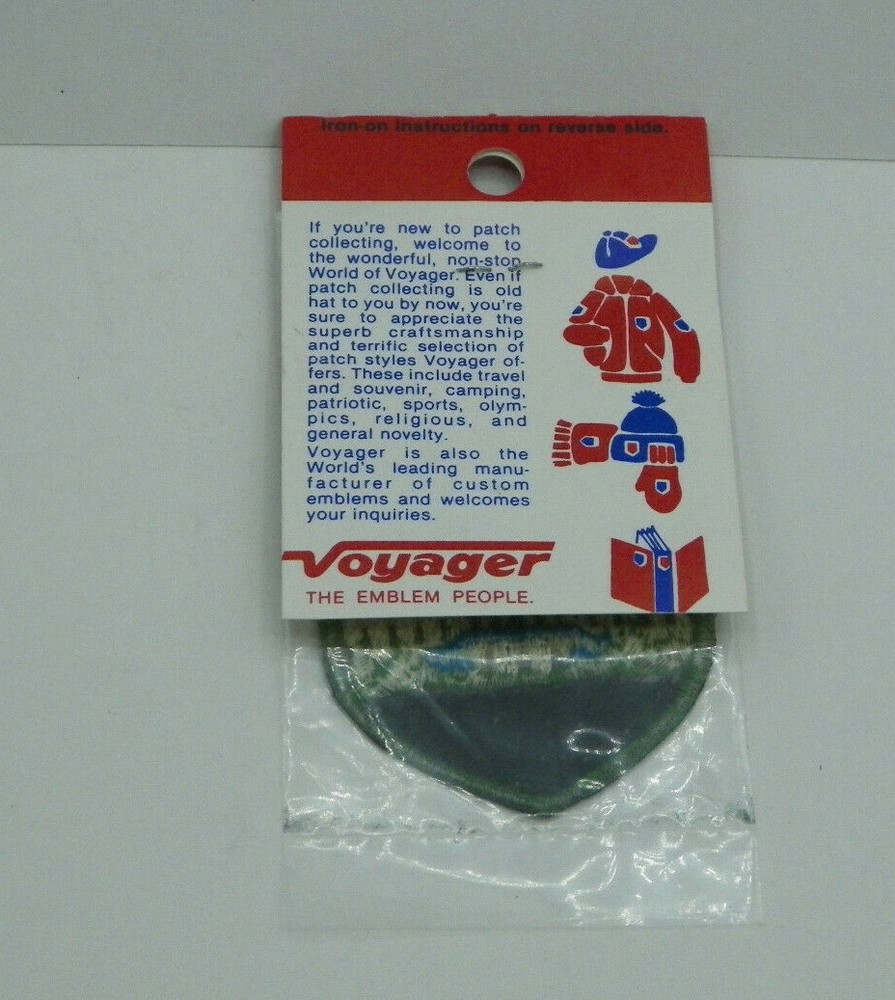 Washington D.C. Vintage Patch Iron-On Patch Voyager 2" New