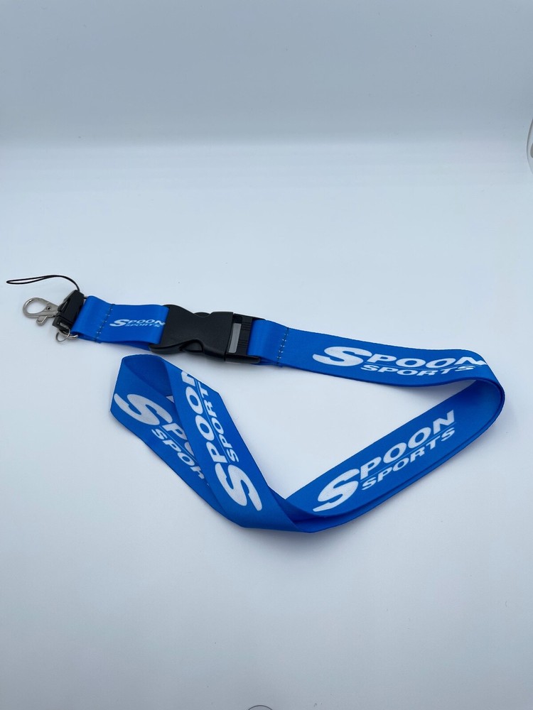 Spoon keychain keyring original spoon keychain long nylon strap