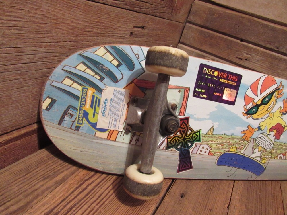 Variflex Rugrats Rocket Power Skateboard Complete