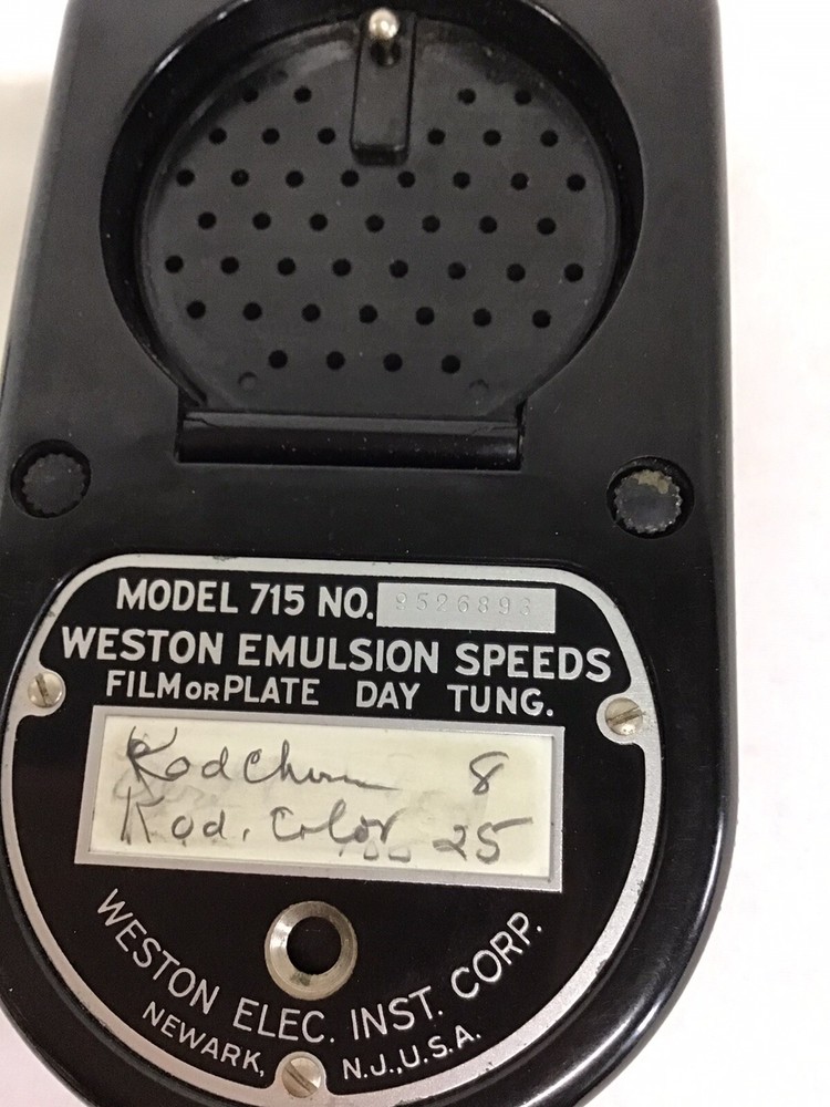 Weston Master Universal Exposure Light Meter Model 715