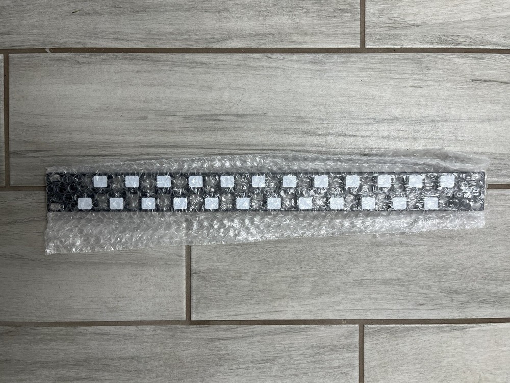ICC IC107BE241 24-Port EZ Blank Patch Panel +