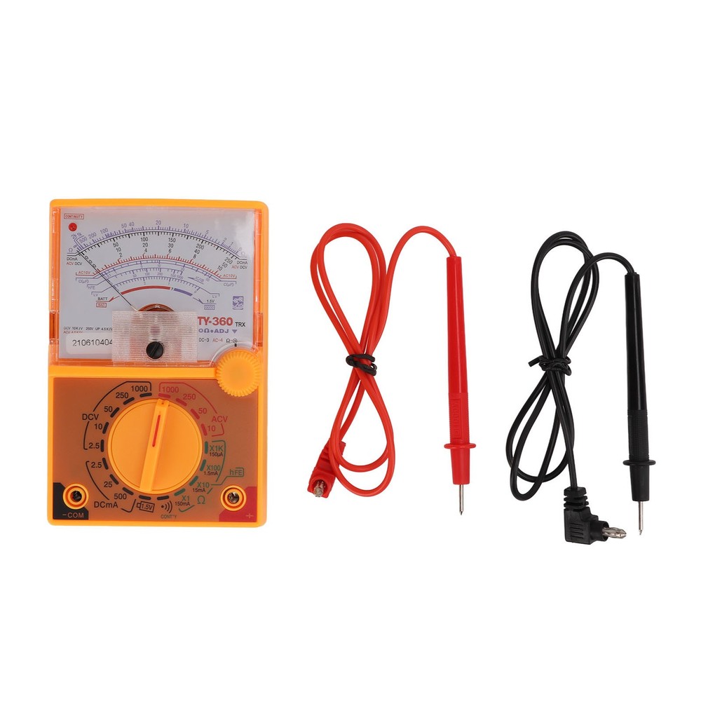 Multimeter Scale Multiple Measuring Humanized Design Pointer Multimeter