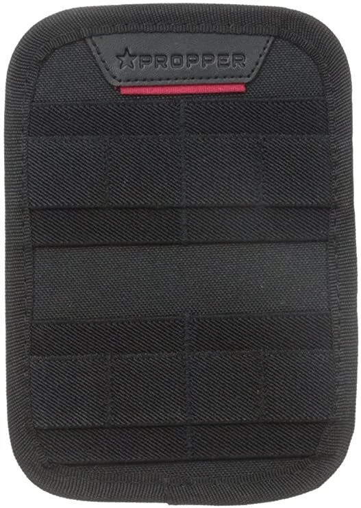 NEW Propper F5659 7X5" ELASTIC ORGANIZER PANEL 100% POLYESTER BLACK HOOK & LOOP