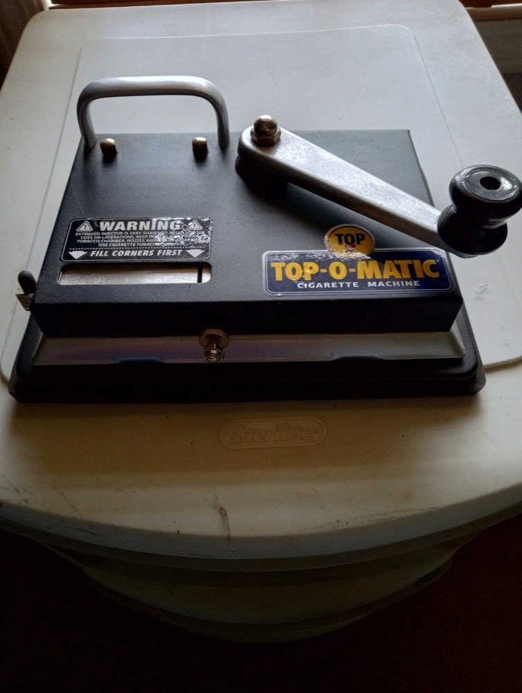Top-O-Matic Cigarette Rolling Machine