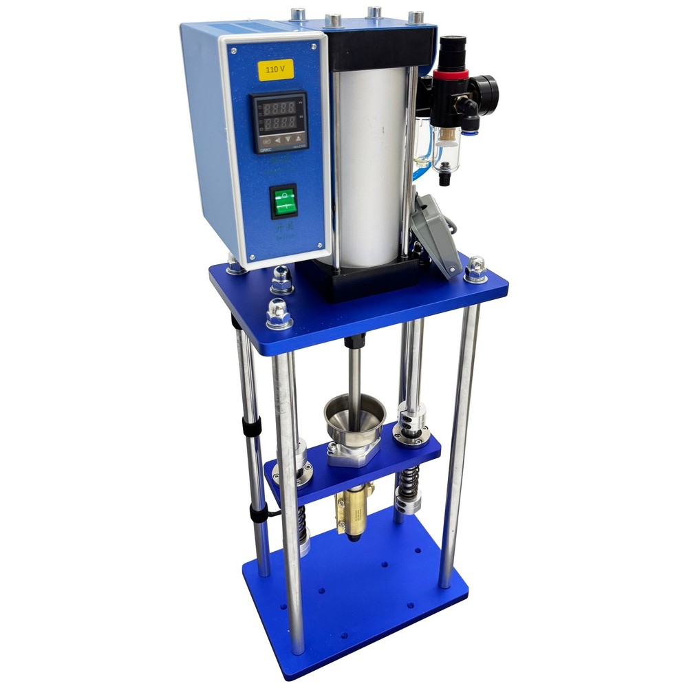 Lab Small Vertical Pneumatic Injection Molding Machine with Pressure Gauge 110V