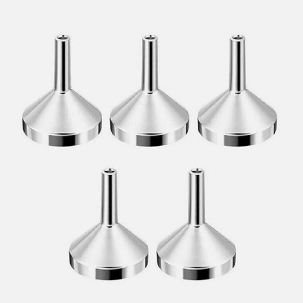 3pc/Set Mini Funnel for Perfume Diffuser Bottle Liquid Oil Flask Stainless Steel