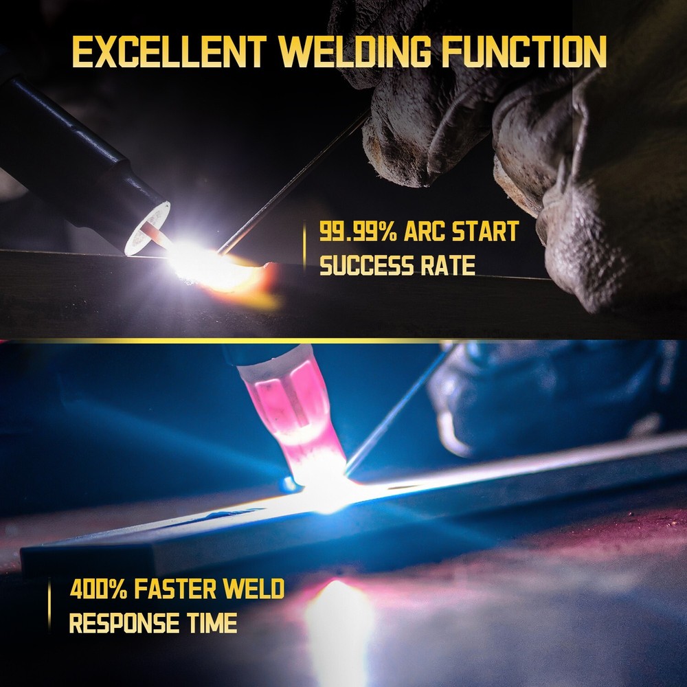 200A Pulse Aluminum Welder - TIG/MMA AC/DC 110V/220V Multi-Function Machine