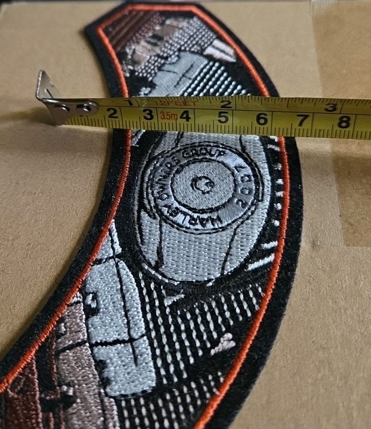 2007 H.O.G. Harley Davidson Owners Group Rocker Patch Engine HOG