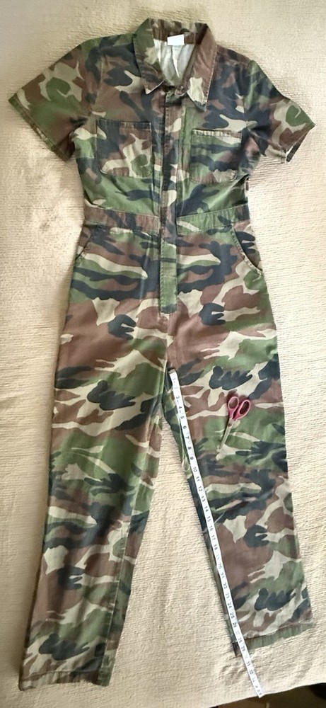 Urban Outfitters Camo Flight Jumpsuit Size Medium $25