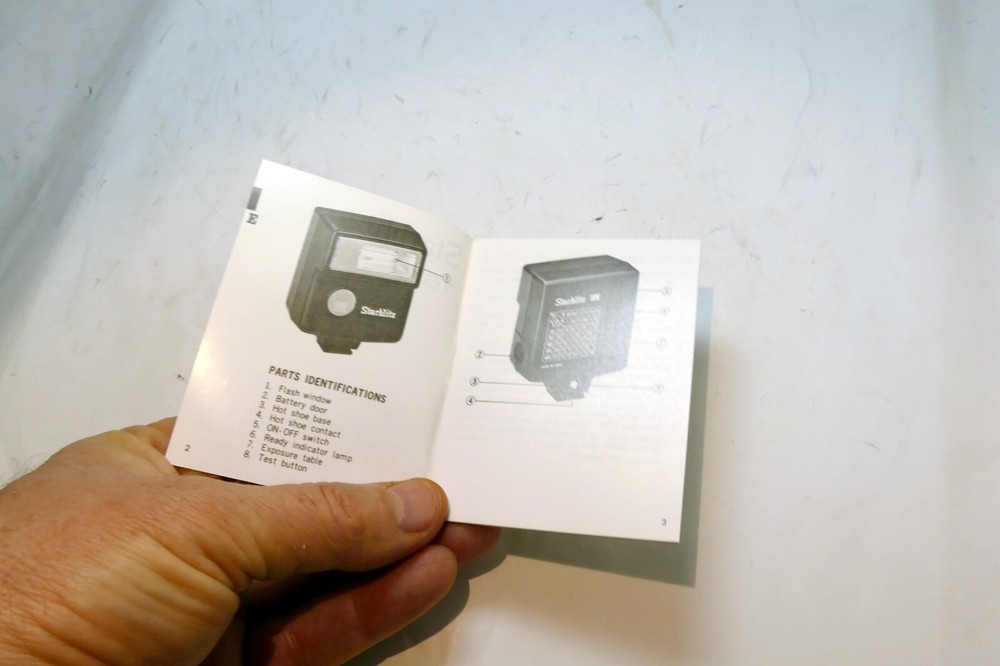 Starblitz 16M flash Instructions Operating Guide Manual