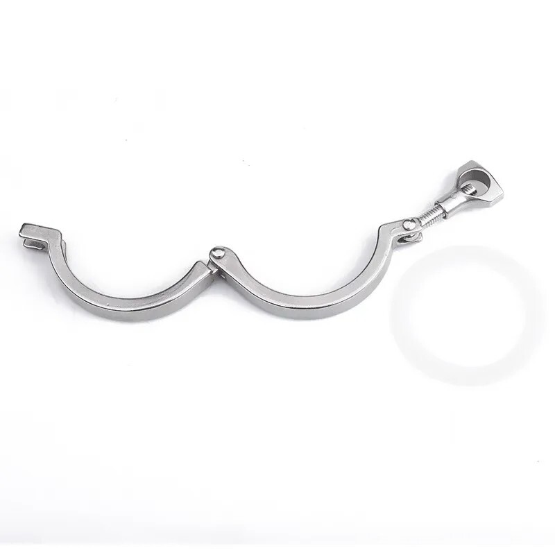 Metal Sanitary Tri Clamp Ferrule Fitting Flange Durable Steel Pipe Tools 2inch