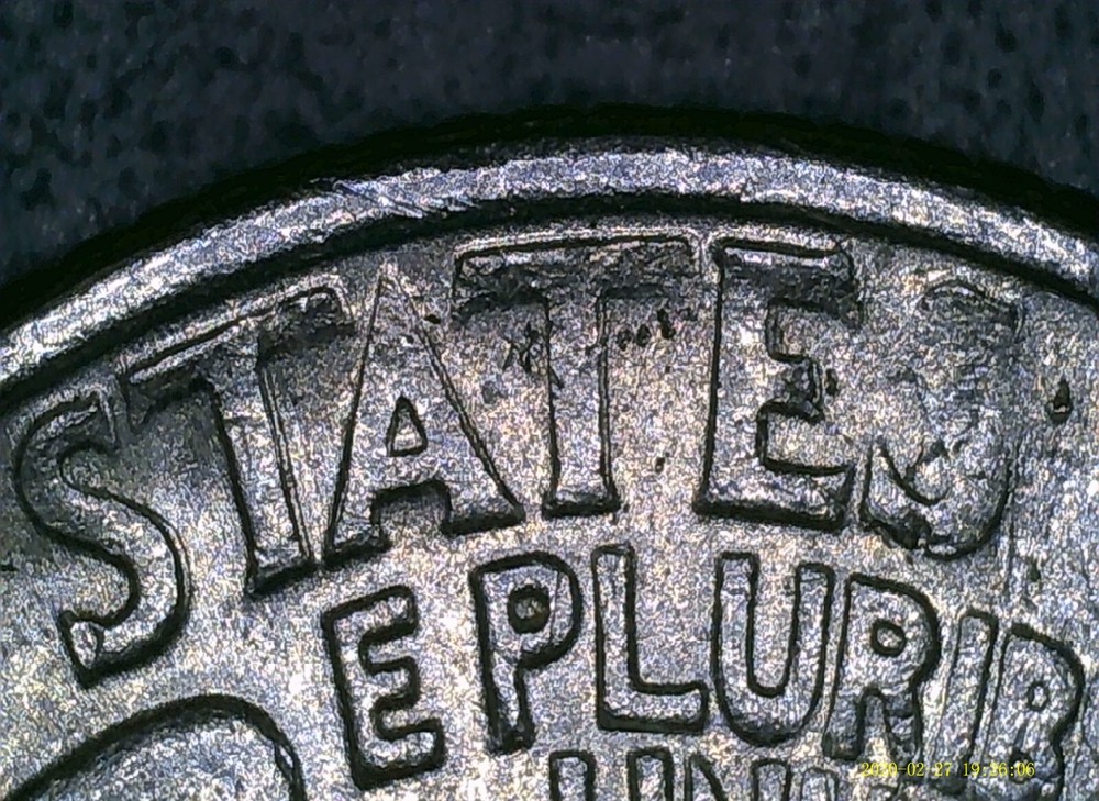 1987-P Washington Quarter DDR Error coin