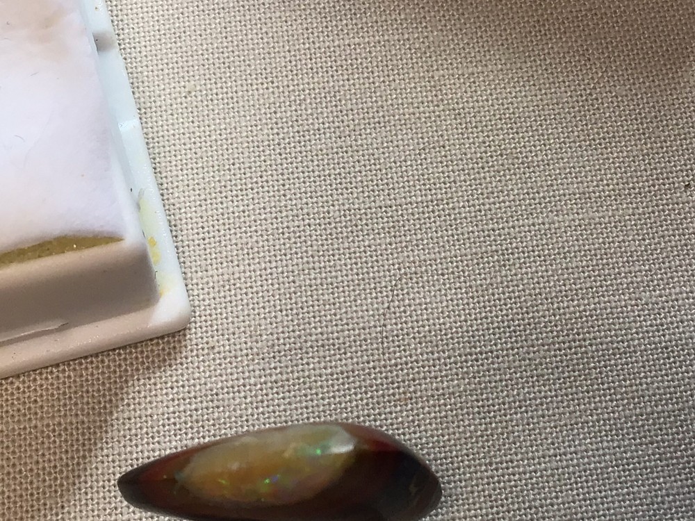 All Natural Solid Australian Boulder Opal, 11.90 carats, double-sided