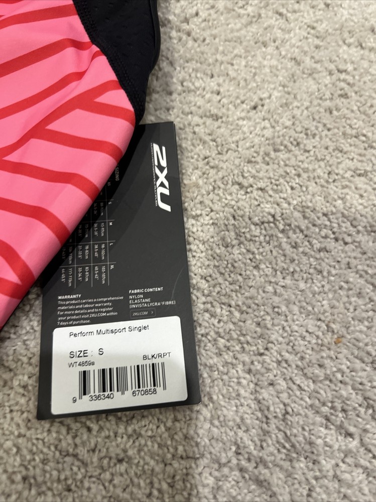 2XU Women's Compression Perform Multisport Singlet Size Small