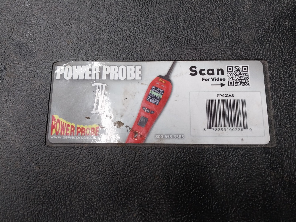 Used Plastic Case For Power Probe IV