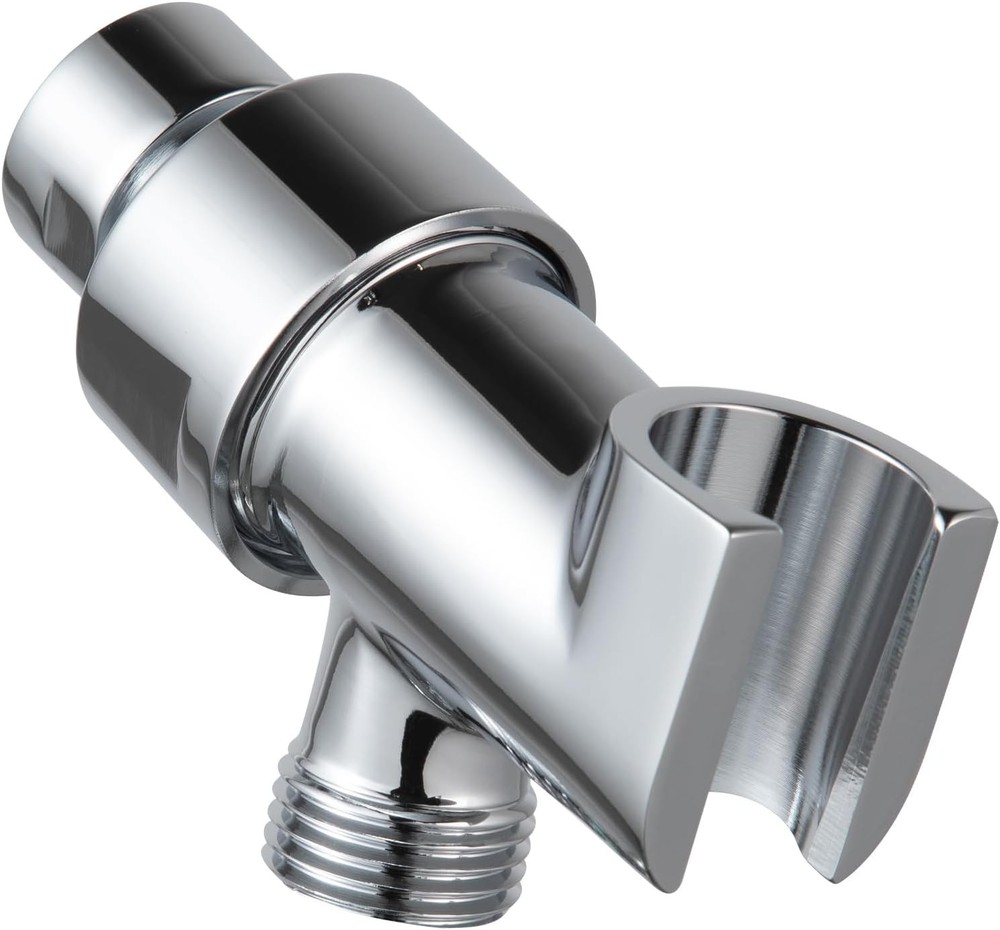 OFFO Shower Head Holder All Metal for Handheld Head, Adjustable Chrome