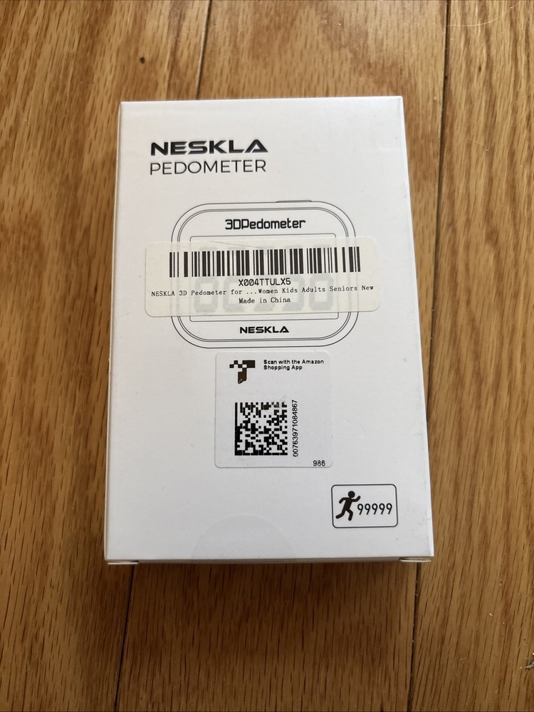 Neskla  3D Pedometer Accurate Tracking Tech For Tracking Steps