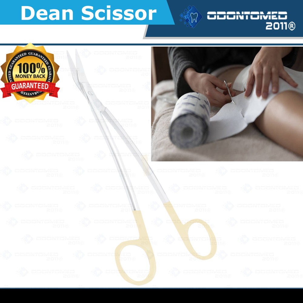 Tc Dean Scissors 6.75'' Surgical Dental Instruments Supply