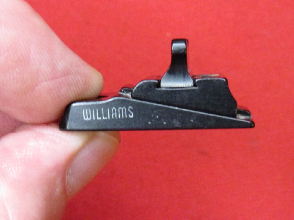 Williams Guide Open Sight w/ "U" Notch Blade - Flat Bottom