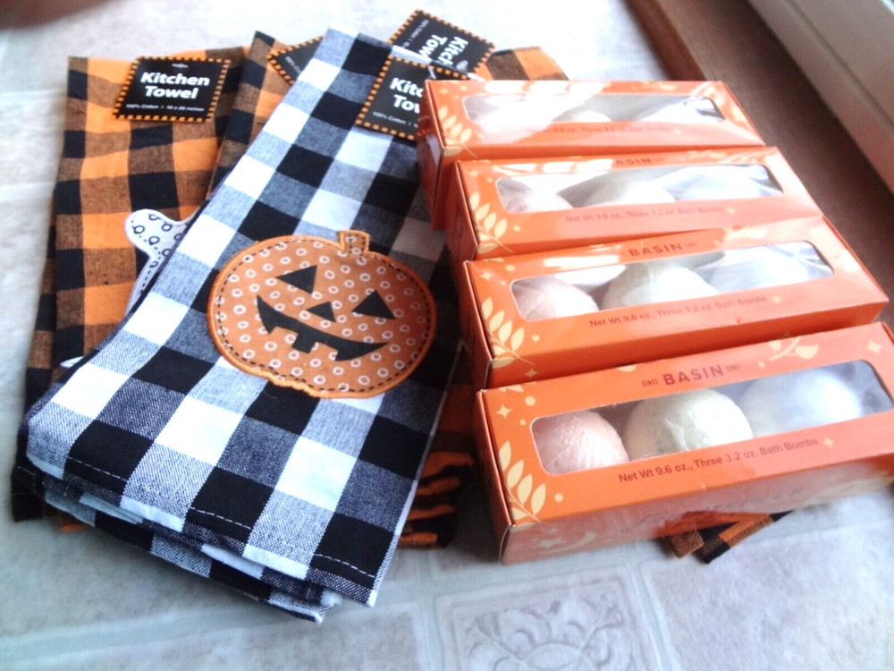 Basin Halloween Bath Bomb Set & Extra More