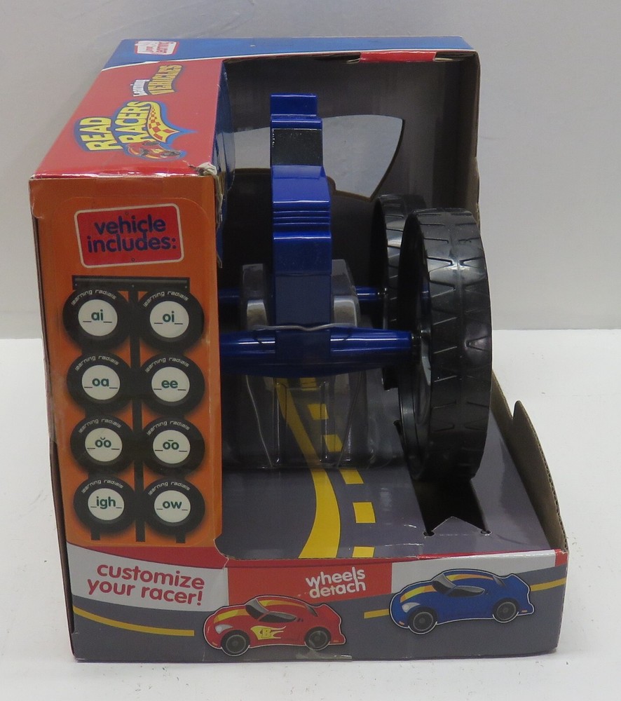 NEW Junior Learning Read Racers - Learn Sounds - Read & Spell - Self Check