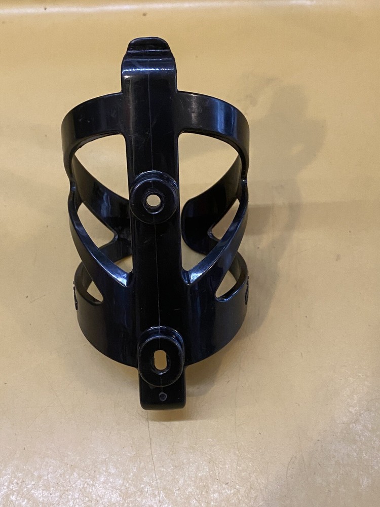Two Black 50 Strong Plastic Water Bottle Cage