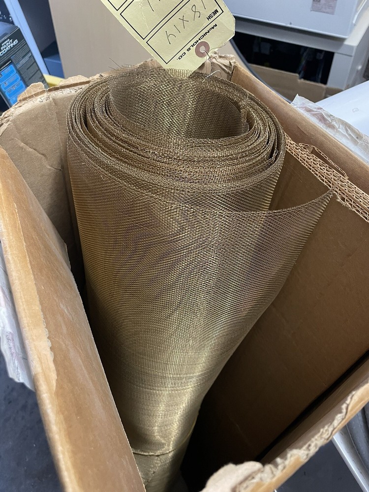 Bronze Mesh .011 Guage 48”