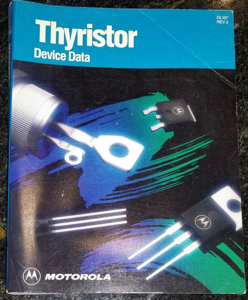USED 1991 Motorola Thyristor Device Data Rev 3