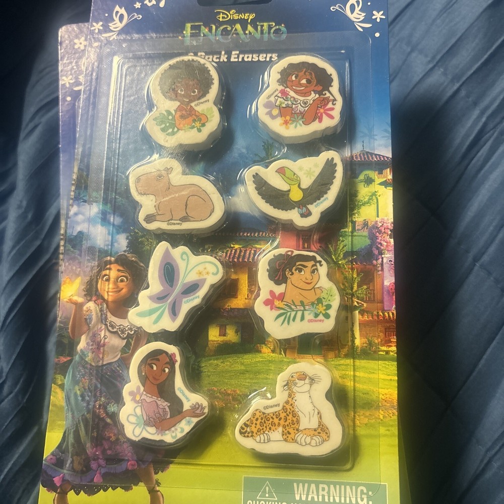Disney Encanto Erasers - 8 Count