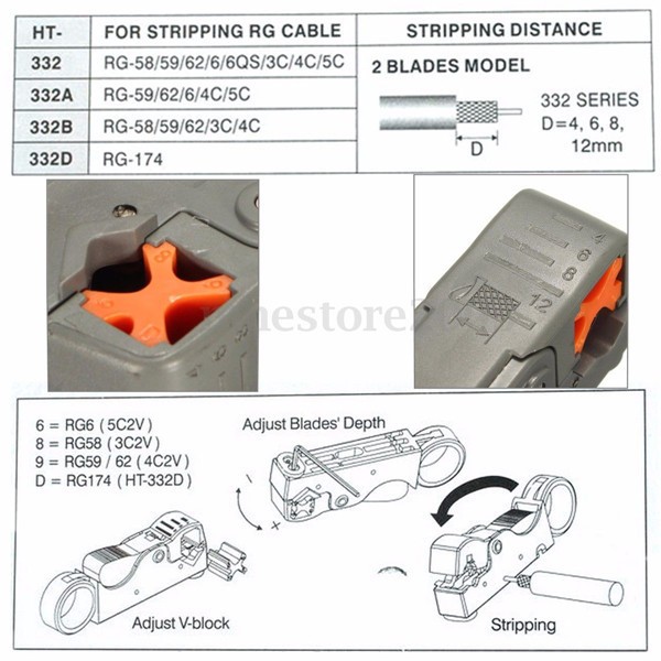 Stripper Pliers Cable Stripping Plier Cable Wire Stripping Crimping Tool Cutter