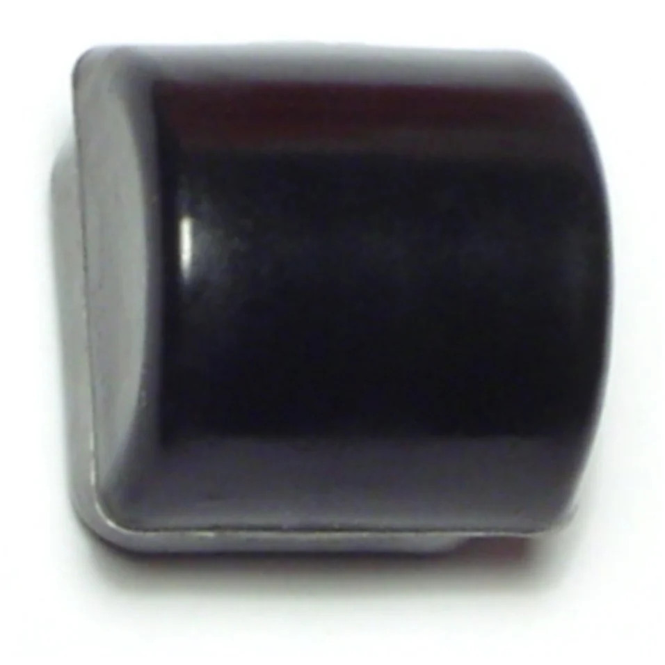 13/16" Black Plastic Inside Square Rocker (8 pcs.)