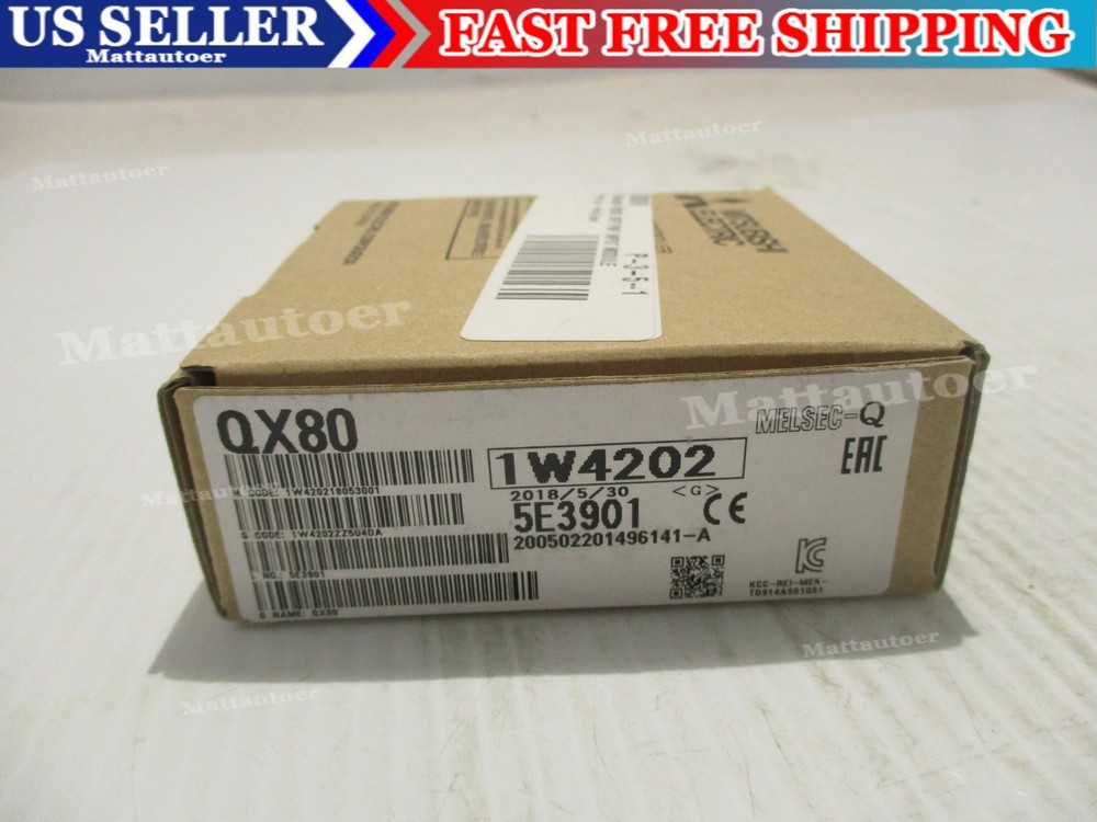 NEW MITSUBISHI QX80 PNP INPUT MODULE 16 POINT