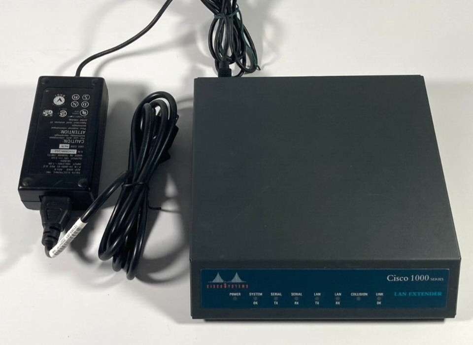 RARE Vintage Cisco Systems Lan Extender - Powers up